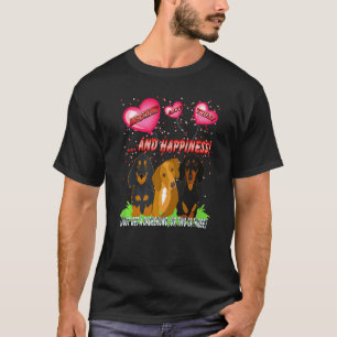 Camiseta Dachshund Funny Wiener Dog Entender El Amor Trus