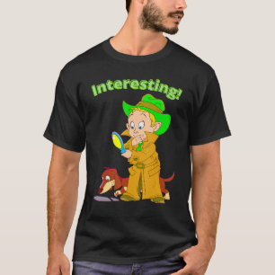 CAMISETA DACHSHUND FUNNY WIENER DOG MASCOTA CUTE DETECTIVE 