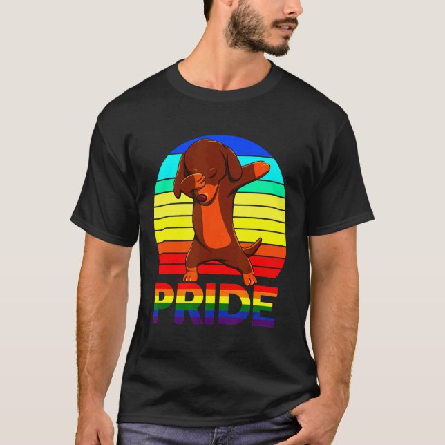 Camiseta Dachshund Gay (Anverso)
