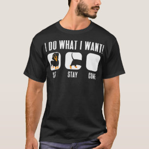 Camiseta Dachshund Hago Lo Que Quiero Doie