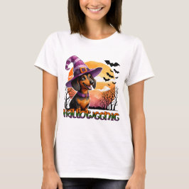 Camiseta Dachshund Halloween