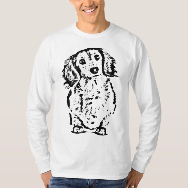 Camiseta Dachshund Hover Lover Regalo Doxie Mom Dad Cute (Anverso)