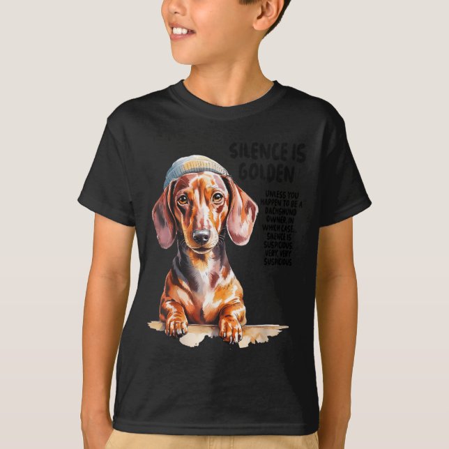 Camiseta Dachshund Ideas For Women &amp; Novelty Miniature  (Anverso)