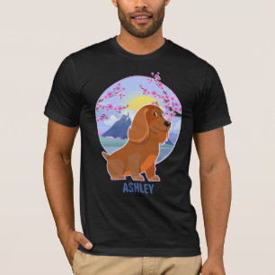 Camiseta Dachshund Kawaii Regalo Divertido Perro Mascota