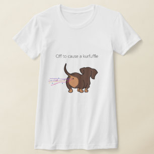 Camiseta Dachshund Kurfuffle