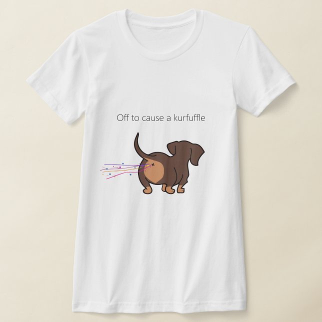 Camiseta Dachshund Kurfuffle (Distribución)