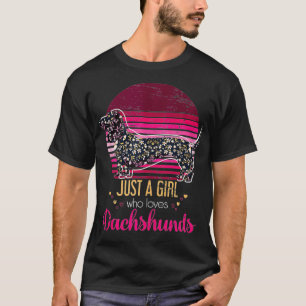 Camiseta Dachshund: Las mujeres de la Mascota de la raza de