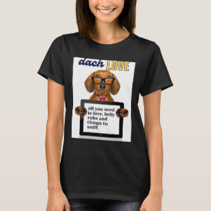 Camiseta Dachshund Love 430