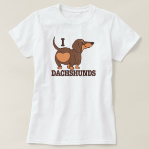 Camiseta Dachshund Love Dog T-Shirt