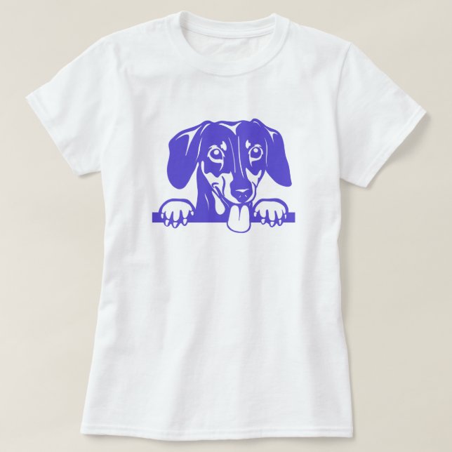 Camiseta Dachshund Love T-Shirt (Diseño del anverso)