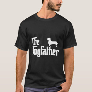 Camiseta Dachshund Lover Gift Dogfather