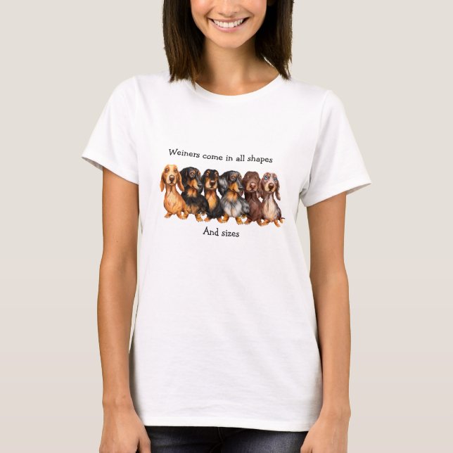 Camiseta Dachshund Lover Tee-Shirt (Anverso)