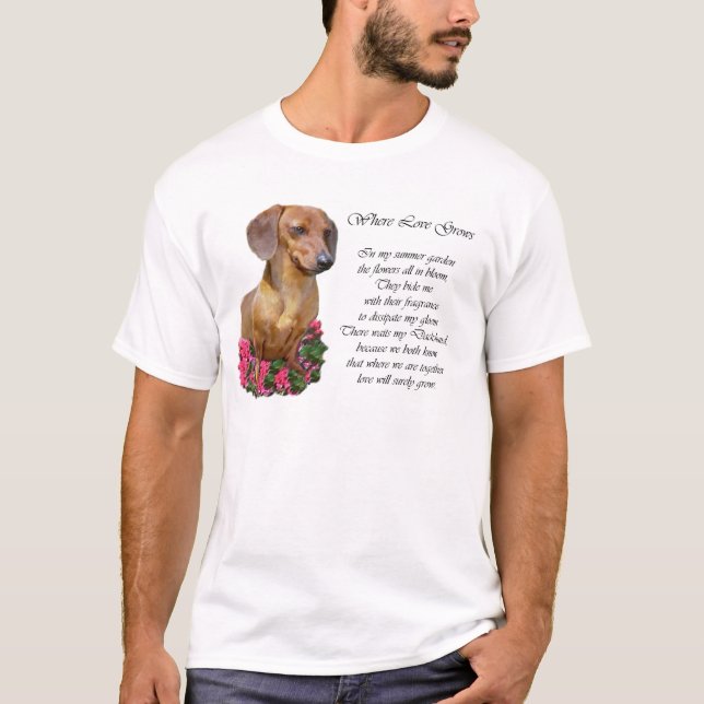 Camiseta Dachshund Lovers Gifts (Anverso)