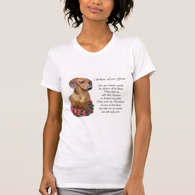 Camiseta Dachshund Lovers Gifts (Anverso)