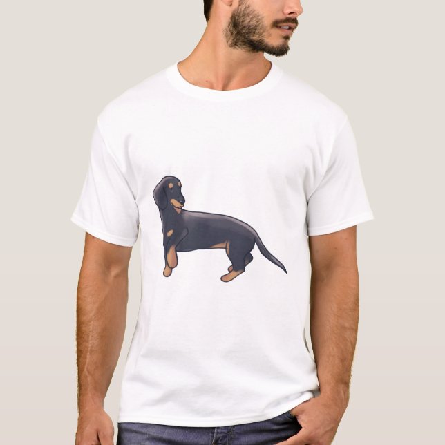 Camiseta Dachshund Magic (Anverso)