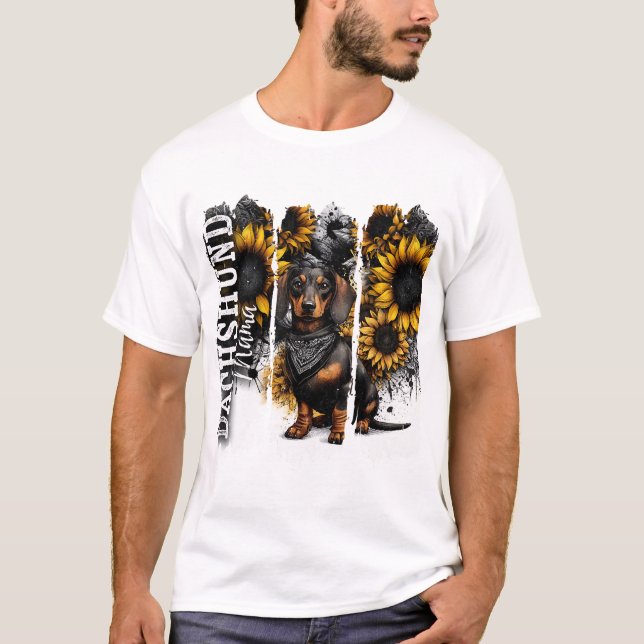 Camiseta Dachshund Mama  (Anverso)