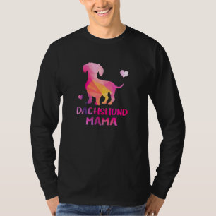 Camiseta Dachshund Mama Color Dackel Perro