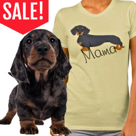Camiseta Dachshund Mama Doxie Wiener Dog