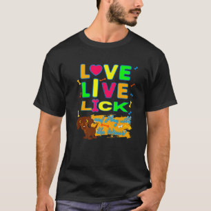 CAMISETA DACHSHUND MASCOTA FUNNY WIENY DOG GIFT LOVE LIVE L