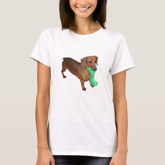 Camiseta Dachshund miniatura (Anverso)