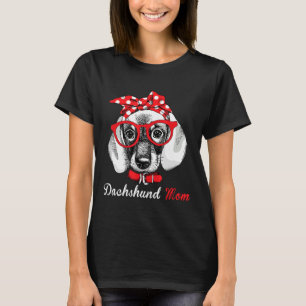 Camiseta Dachshund Mom Doxie Wiener Lover Mother S Day