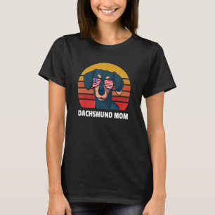 Camiseta Dachshund Mom Weiner Dog Women