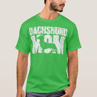 Camiseta Dachshund Mom Wiener Weiner Doxie Mama Día de la M