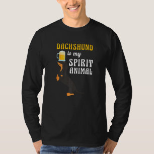 Camiseta Dachshund My Spirit Animal Wiener Sausage Puppy O