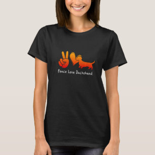 Camiseta Dachshund Para Mujeres Salchicheo Niños Perros Dix