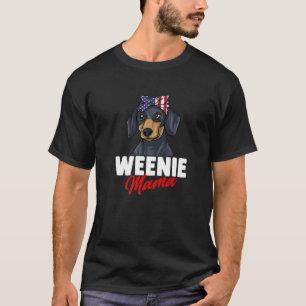 Camiseta Dachshund Para Mujeres Wiener Weiner Saus