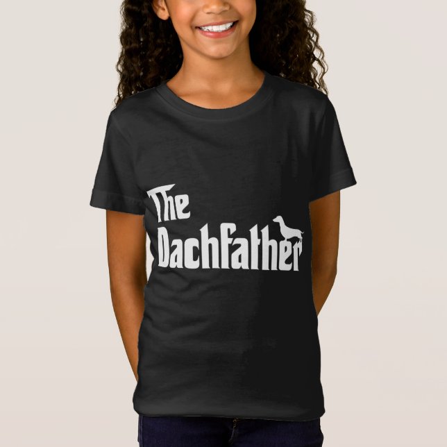 Camiseta Dachshund Perro Ama El Dachfather Funny Wiener D (Anverso)