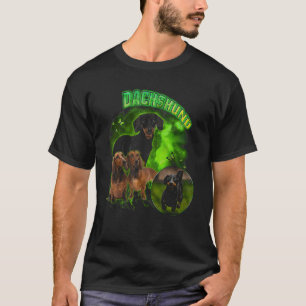 Camiseta Dachshund Perro Dachshund Perro Estilo de los años