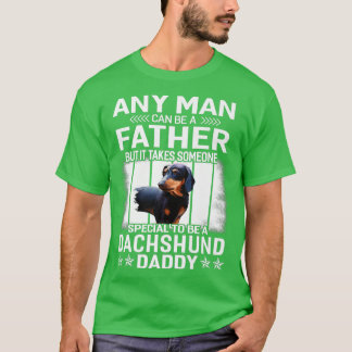Camiseta Dachshund Perro Papi Regalo Para Hombres
