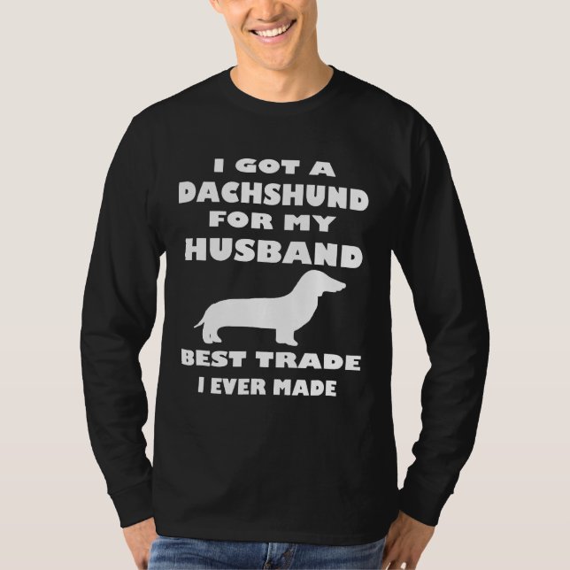 Camiseta Dachshund Perro Raza Regalo Perro Lover Mujer (Anverso)