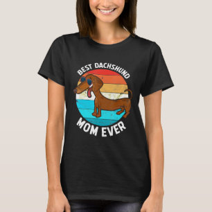 Camiseta Dachshund Regalos Para Mujeres Dachshund Mom