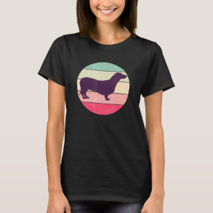 Camiseta Dachshund Retro Doxie Perro Wiener Sausage Perro