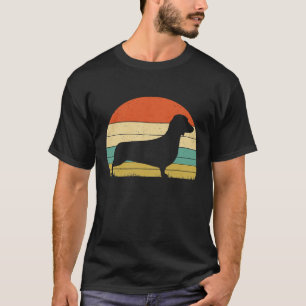 Camiseta Dachshund Retro Vintage Para Dachshund Lover Dachs