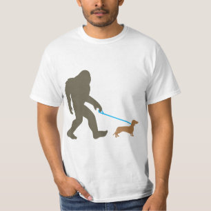 Camiseta Dachshund Sasquatch Doxie Dog Gift