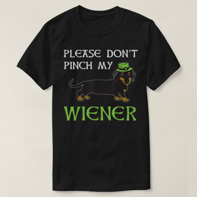 Camiseta Dachshund St  (Diseño del anverso)