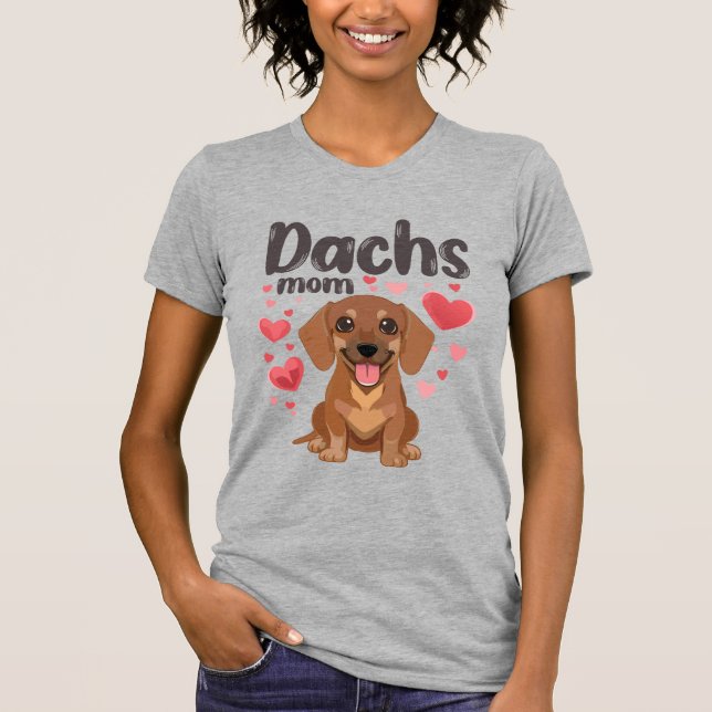 CAMISETA DACHSHUND TSHIRT (Anverso)