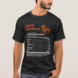 Camiseta Dachshund, una especie divertida, hace notar la nu