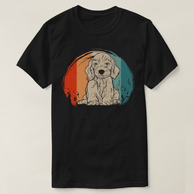 Camiseta Dachshund Vintage 2 (Diseño del anverso)