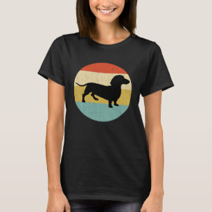 Camiseta Dachshund vintage Teckel Retro
