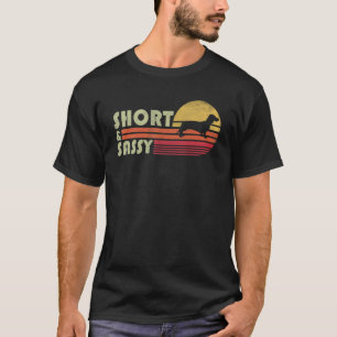 Camiseta Dachshund Wiener Weiner Doxie Retr