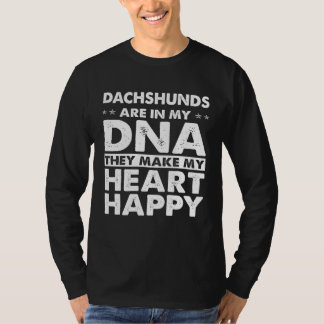 Camiseta Dachshunds Are In My DNA  For Dachshund