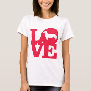 Camiseta ¡Dachshunds del amor!!!