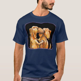 Camiseta Dachshunds del baile