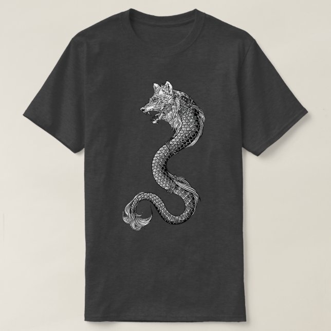 Camiseta Dacian Wolf o Dacian Draco (Diseño del anverso)