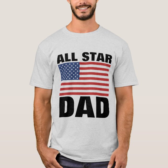 CAMISETA DAD ALL STAR DAD T-SHIRTS (Anverso)