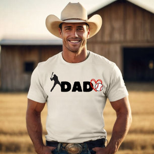 Camiseta Dad baseball t-shirt